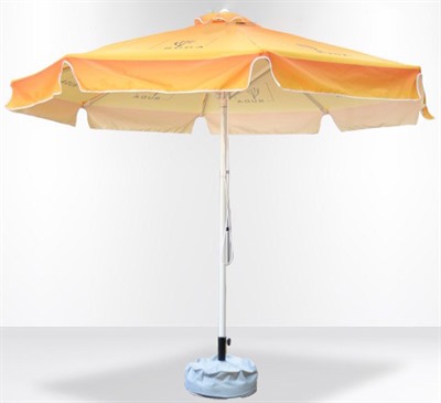 3x3m Valance Round Sublimation Market Umbrella