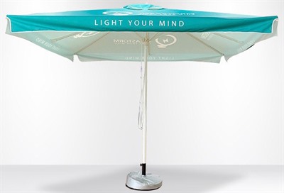 3x3m Valance Square Sublimation Market Umbrella