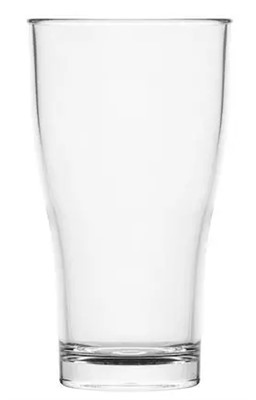 425ml Angus Nucleated Polycarbonate Beer Glass