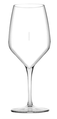 470ml Vinaedra Plimsoll Double Vertical Lined Wine Glass