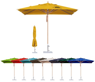 4x4m Premium Square Market Umbrella