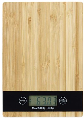 5 Kilo Bamboo Kitchen Scale