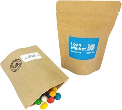 50 gram Compostable Bag With Chewy Fruit
