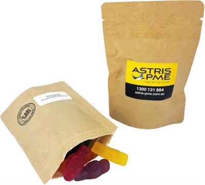 50 gram Compostable Bag With Jelly Babies