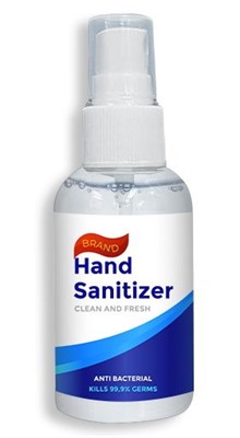 50ml Sanitiser Spray Bottle