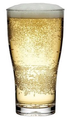 570ml Angus Nucleated Polycarbonate Beer Glass