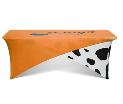 6ft Cross-Over Stretch Tablecloth