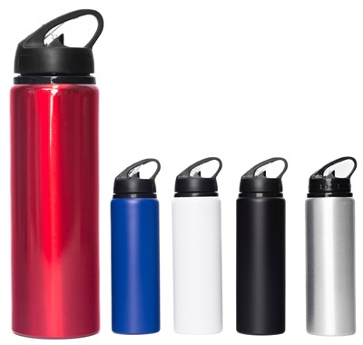 750ml Sipper Aluminium Bottle With Straw