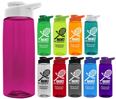 770ml Gusto Tritan Renew Drink Bottle With Drink Thru Lid