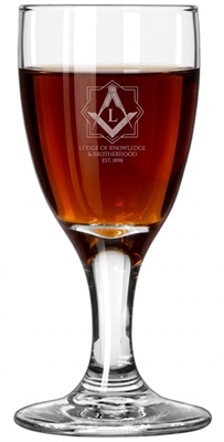 89ml Ruby Port Glass