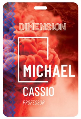 90x130mm Printed Name Tag