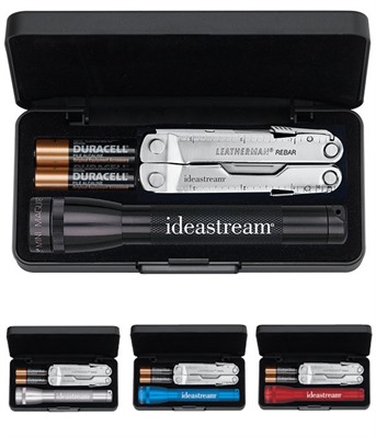 "AA" Mini Maglite® & Leatherman® Rebar Gift Set