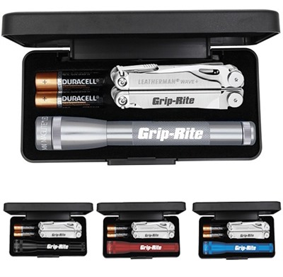 "AA" Mini Maglite® LED & Leatherman® Wave Gift Set