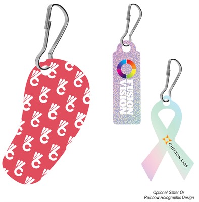 Acrylic Custom Shaped Zipper Pull