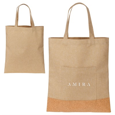 Adriano RPET & Cork Tote Bag