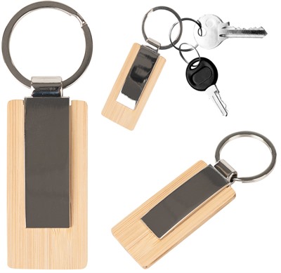 Altitude Bamboo Keyring