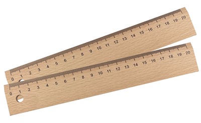 Altofonte 20cm Wooden Ruler