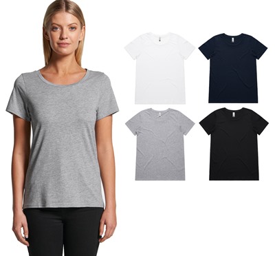 AS COLOUR Women's Shallow Scoop Tee