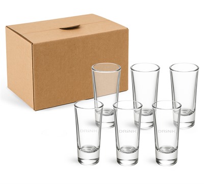 Aurevo 6 Piece 30ml Shot Glass Set