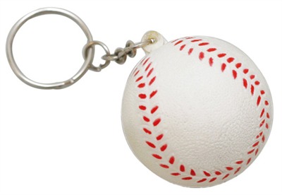 Baseball Stress Toy Key Chain