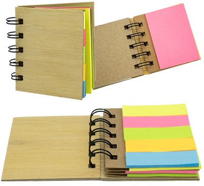 Belle Mini Bamboo Sticky Note Set