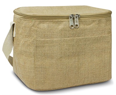Bianco Jute Cooler Bag