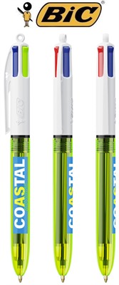 BIC® 4 Colours® Fluo Ballpoint