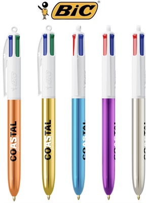 BIC® 4 Colours® Shine Ballpoint