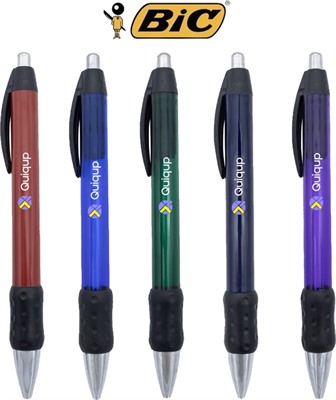 BIC® Wide Body Chrome Grip Ballpoint