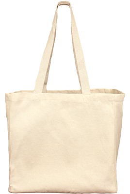 Boss 8oz Cotton Grocery Tote Bag