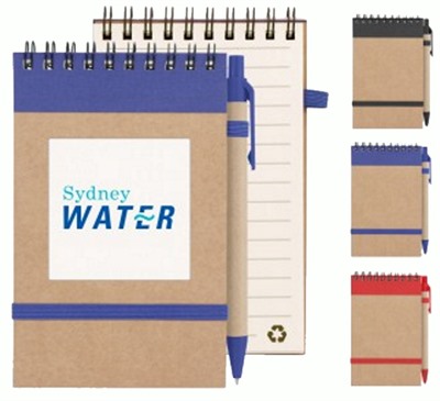 Bruge Eco Notepad With Pen