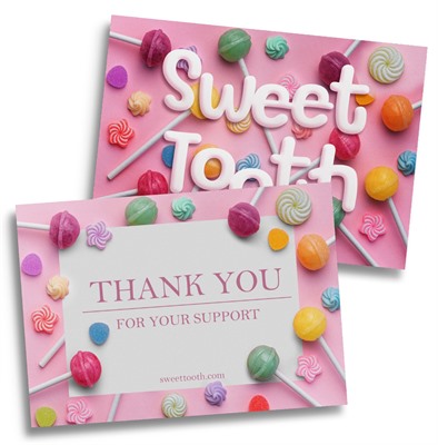 Budget A5 Matte Gift Card