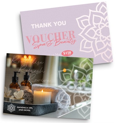 Budget A6 Matte Gift Card