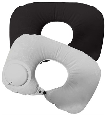 Built-In Pump Inflatable Neck Pillow