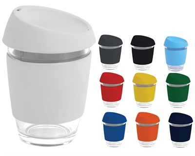 Byron 350ml Glass Carry Cup
