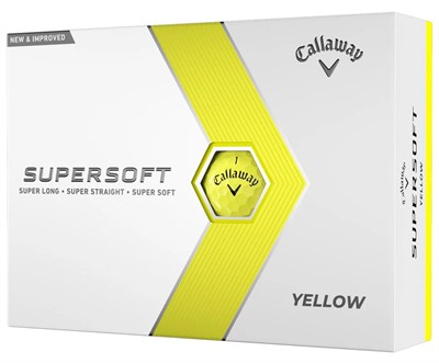 Callaway Super Soft Yellow Golf Ball