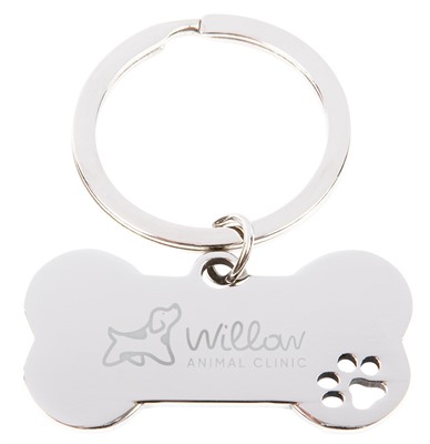 Canine Classic Bone Keyring