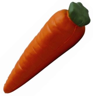 Carrot Novelty Stress Ball