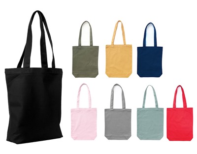CarryAll Coloured Canvas Tote Bag