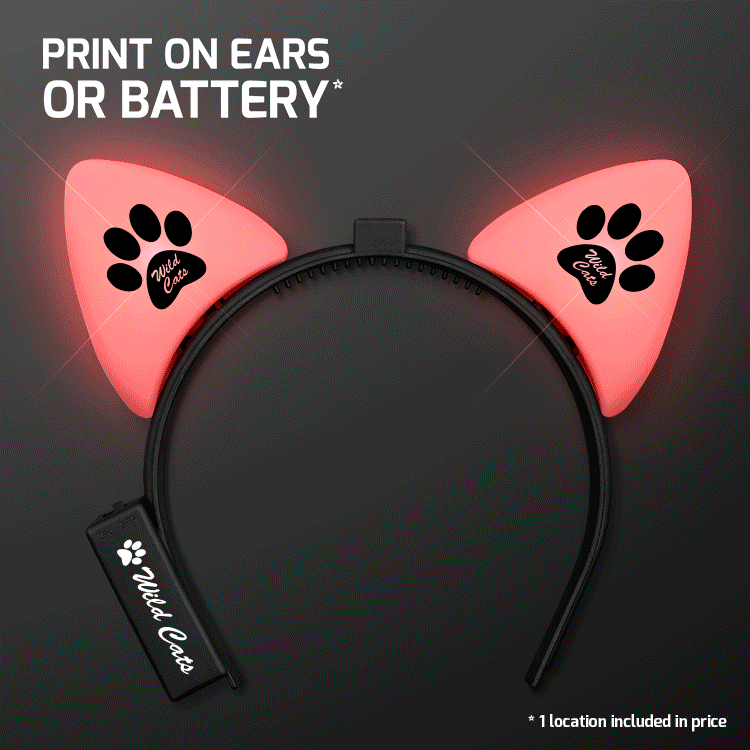 Cat Ears Multicolour Glow