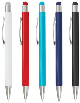 Caucus Coloured Barrel Stylus Pen