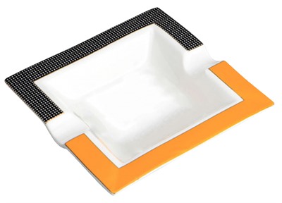 Ceramic 2-Finger Cigar Ashtray
