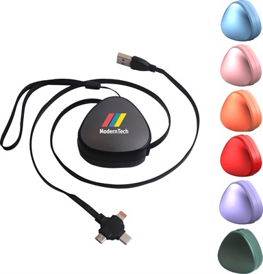 Charge Mate 3-In-1 Retractable Charging Cable
