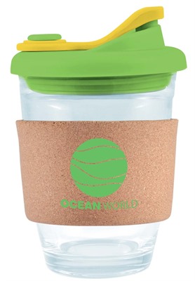 Charo Carry Cup Snap Lid & Cork Band