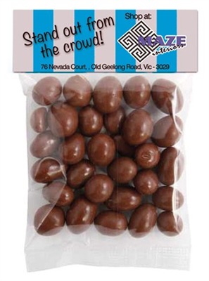 Chocolate Peanut Header Bags