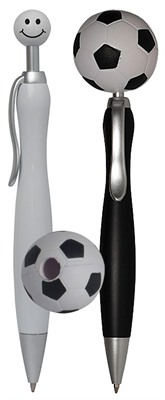 Click Squeezy Soccer Ball Top Pen