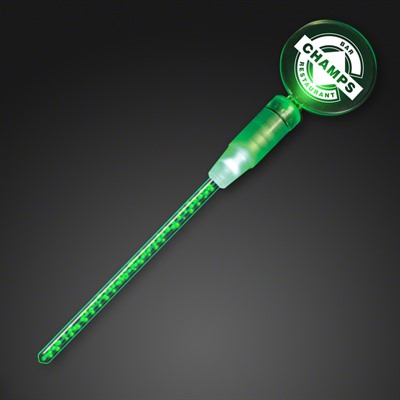 Cocktail Stirrer With Green LED