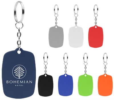 Colourful Silicone Keyring