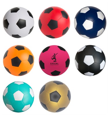 Colourful Soccer Stress Shape