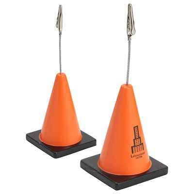 Construction Cone Notes Holder